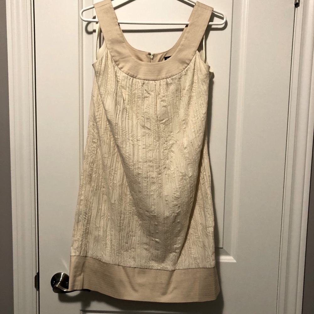 Cream BCBG Paris dress
